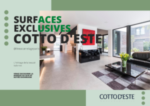Lire la suite à propos de l’article Cotto d’Este, le carrelage en Grès cérame et Kerlite