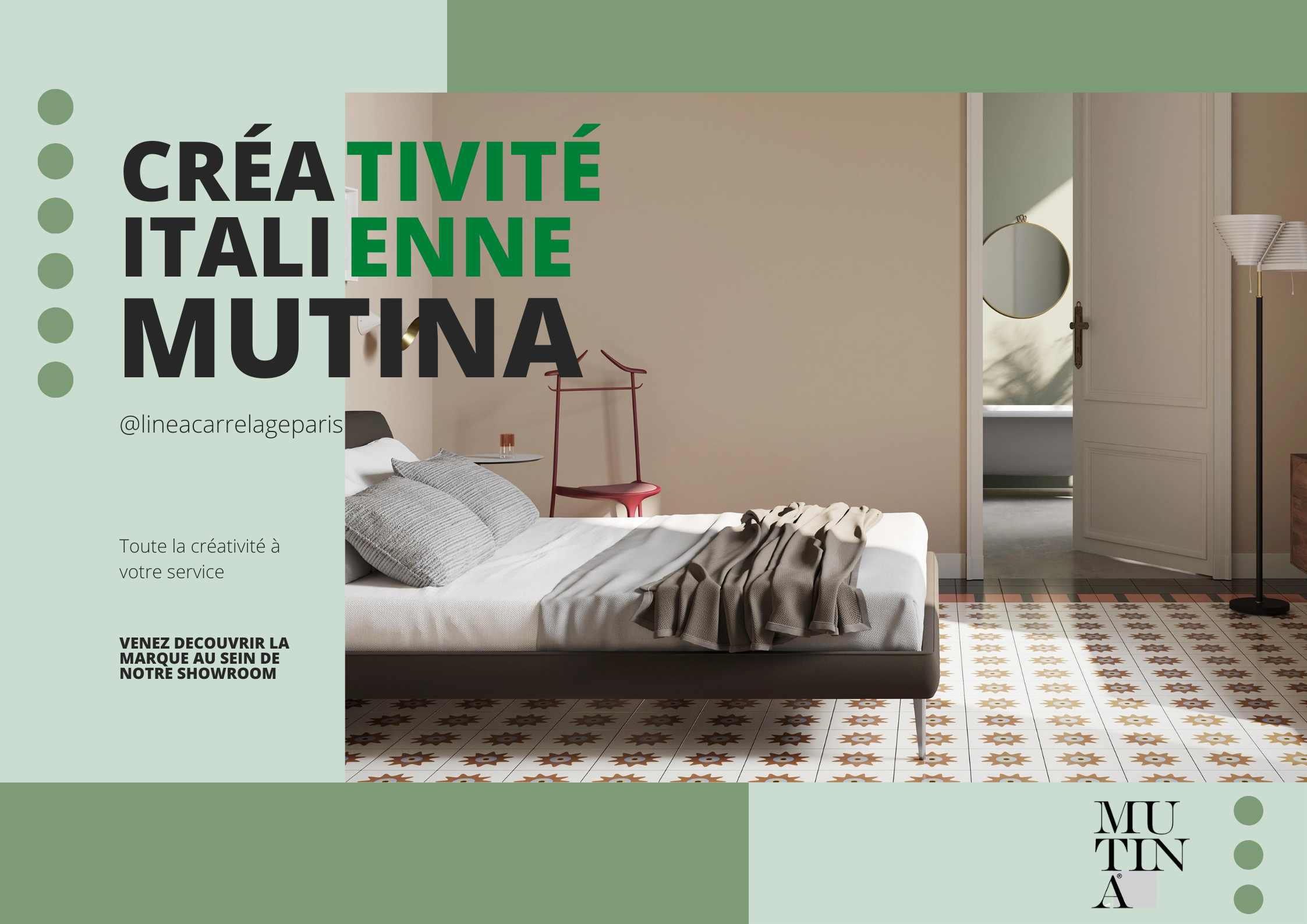 You are currently viewing Carrelage Mutina à Paris, la créativité Italienne