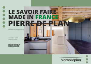 Lire la suite à propos de l’article Pierredeplan, plan de travail en pierre naturelle et minéral